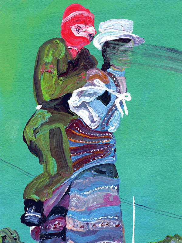 Gabrielle Lajoie-Bergeron : Paroles de cow-boy Girls – Pow ! Pow ! – Image 3