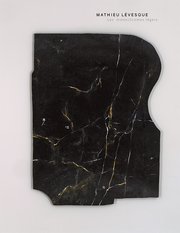 Mathieu Lévesque. Les monochromes légers